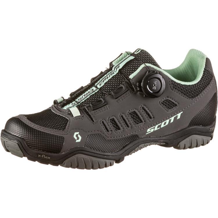 SCOTT SCOTT Sport Crus-R Boa Fahrradschuhe Damen - dark grey-mint green - 0 | SportScheck
