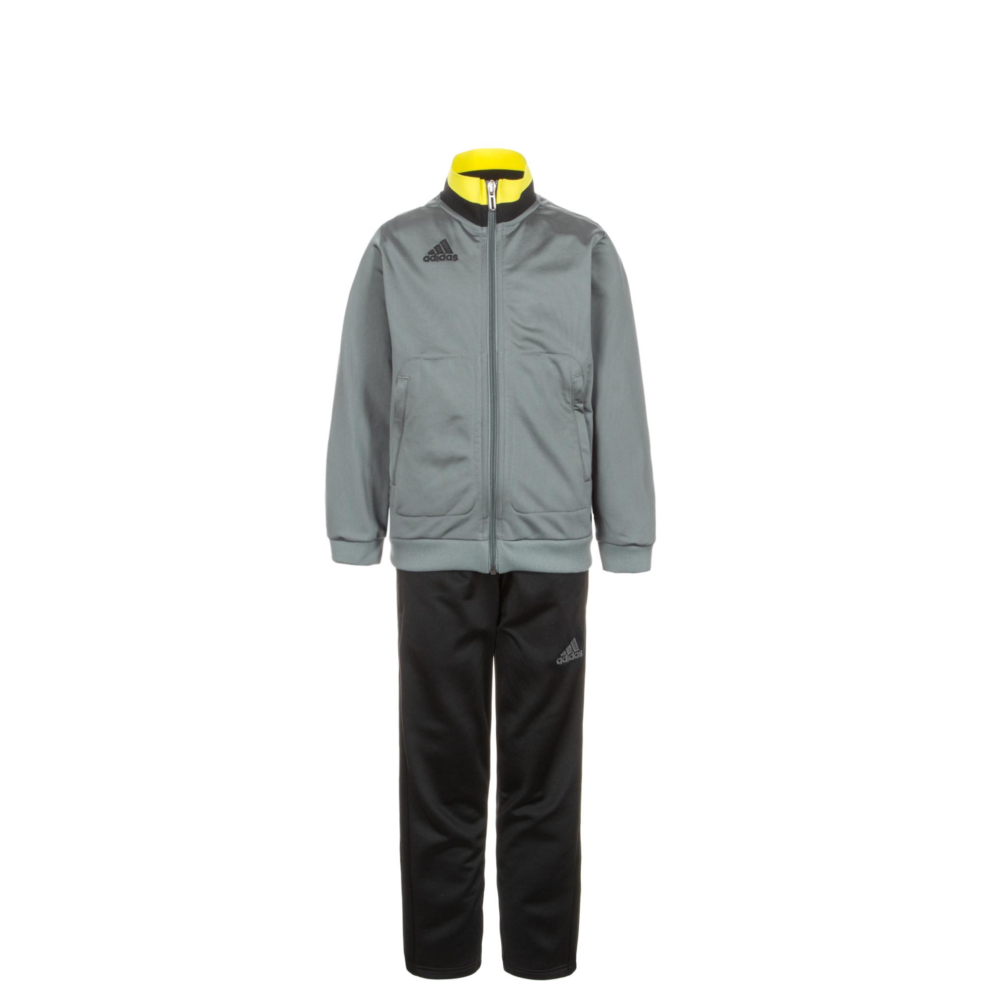 adidas trainingsanzug grau schwarz