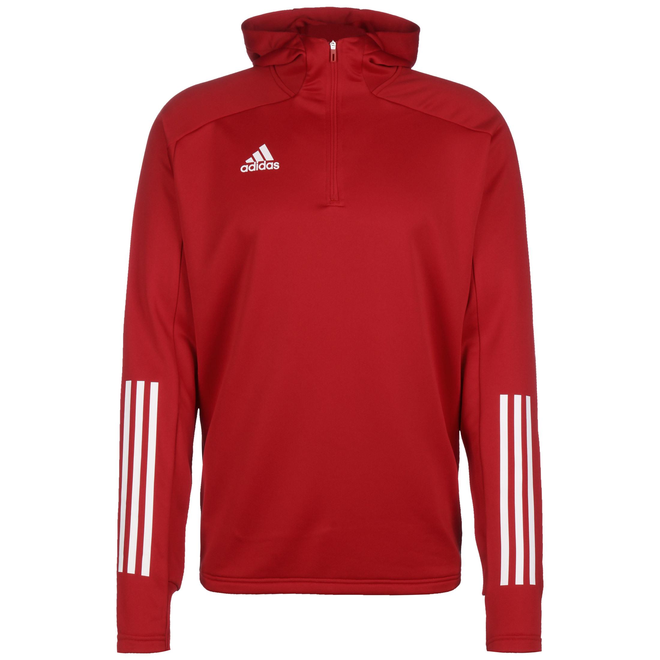 adidas hoodie herren rot