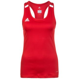 adidas Team 19 Compression Funktionstank Damen rot / wei&szlig;