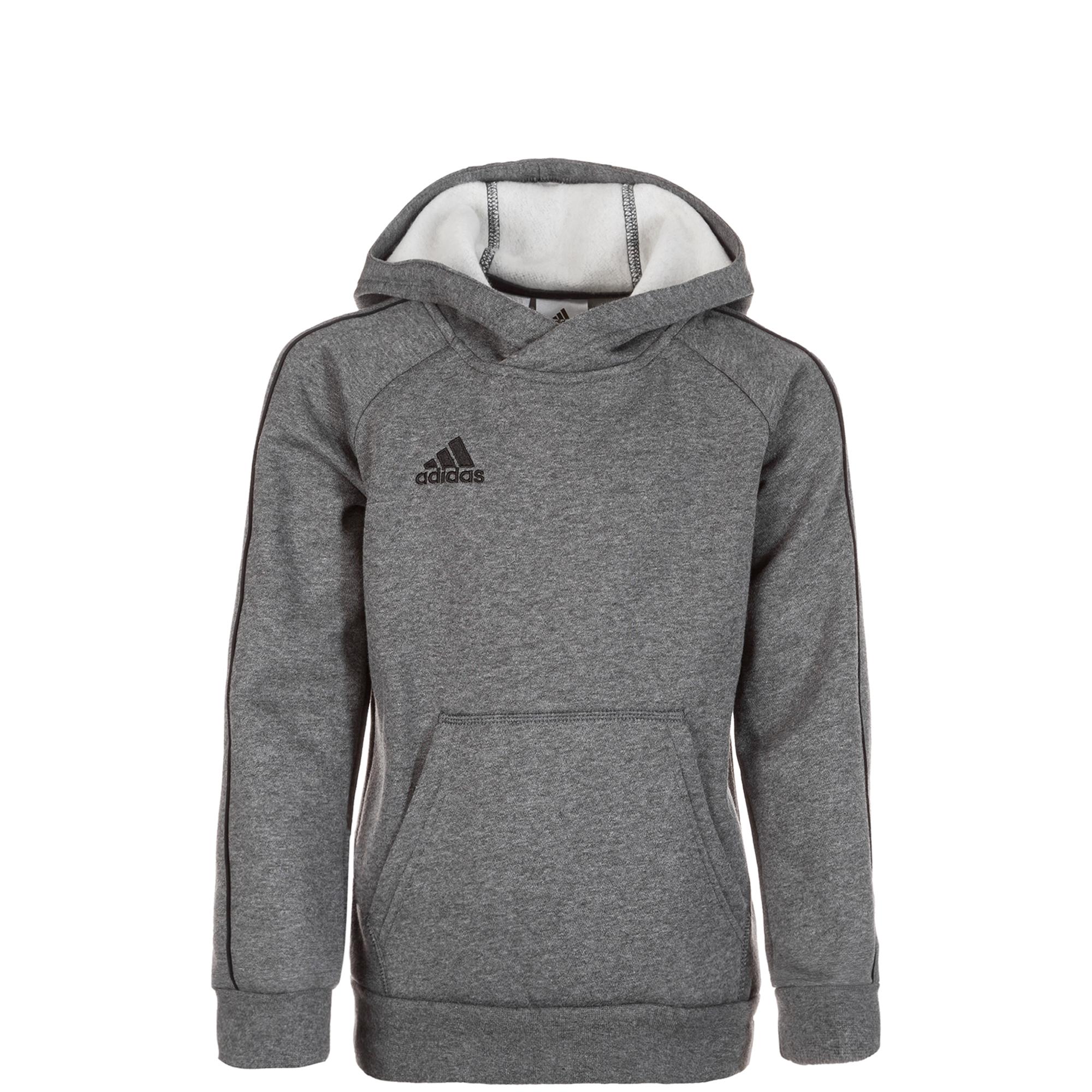 adidas core 18 hoody grau