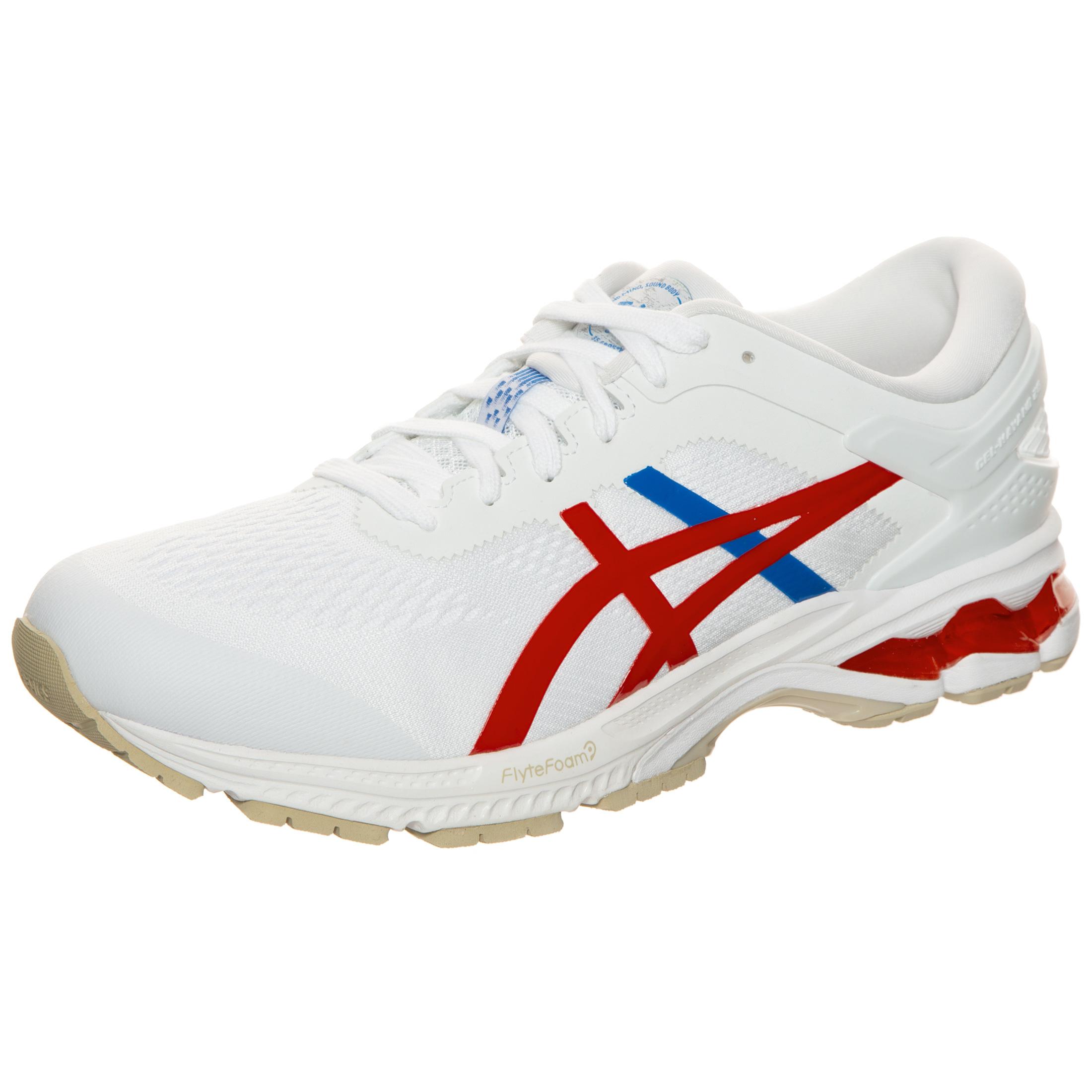 asics laufschuhe rot