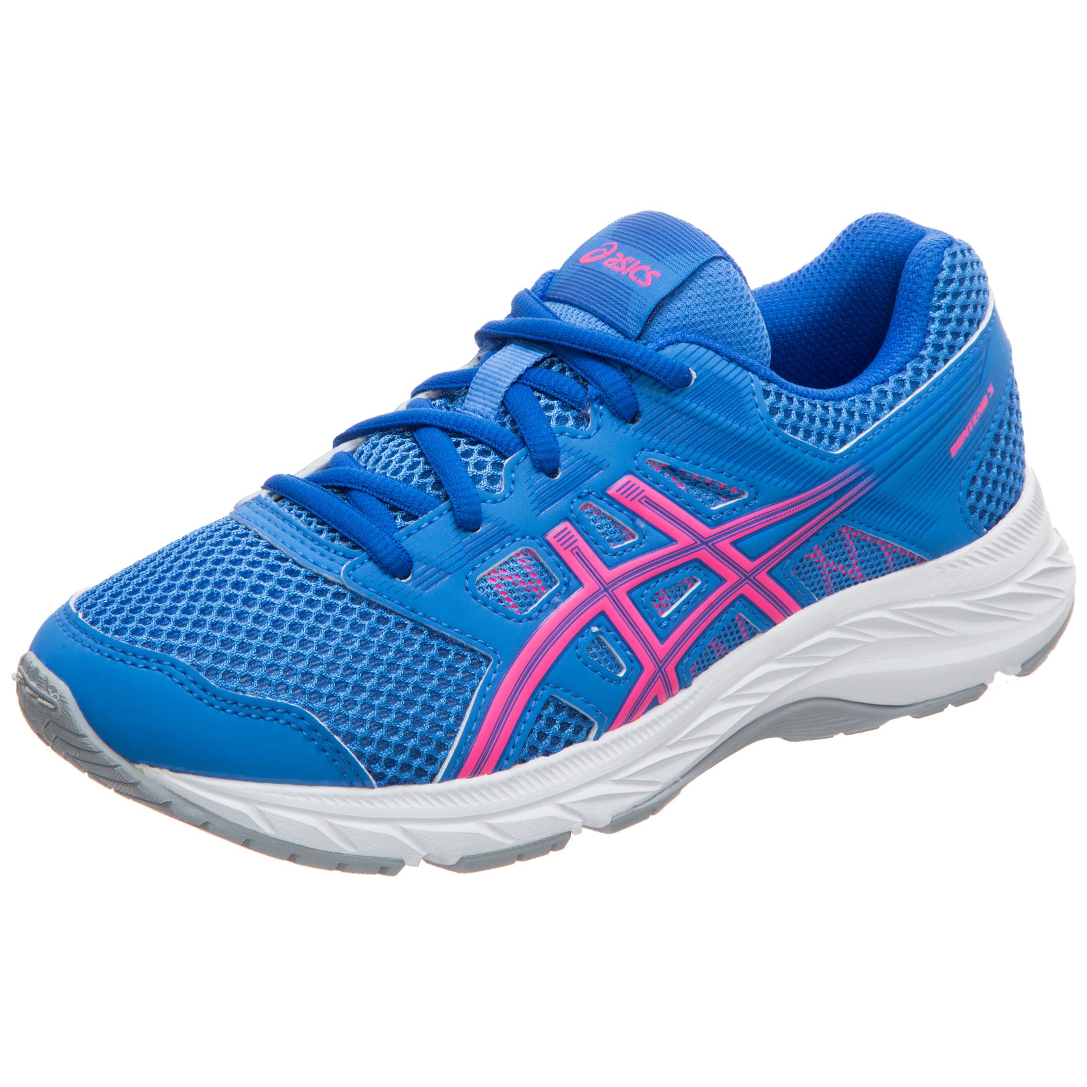 asics blau pink