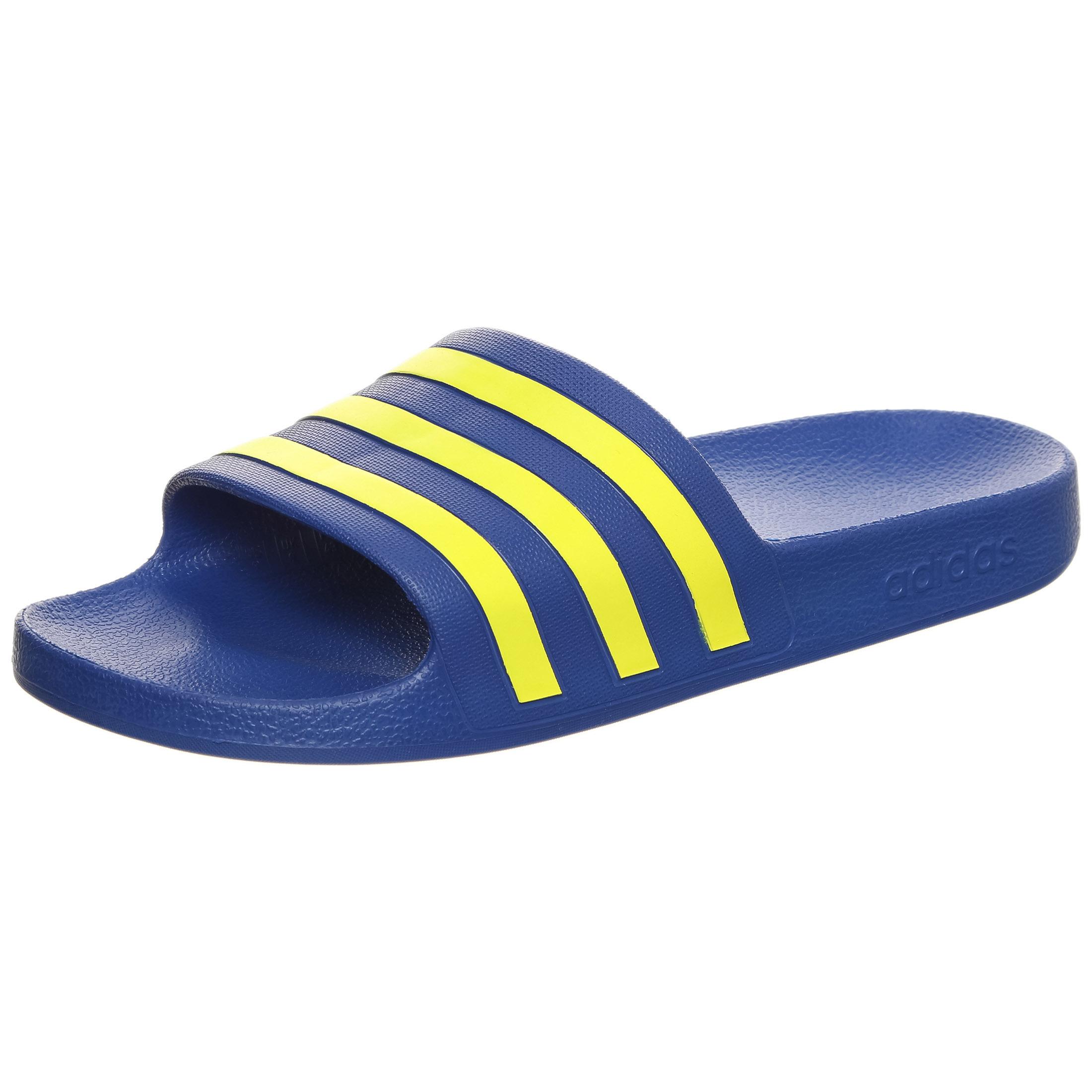 adiletten blau gelb