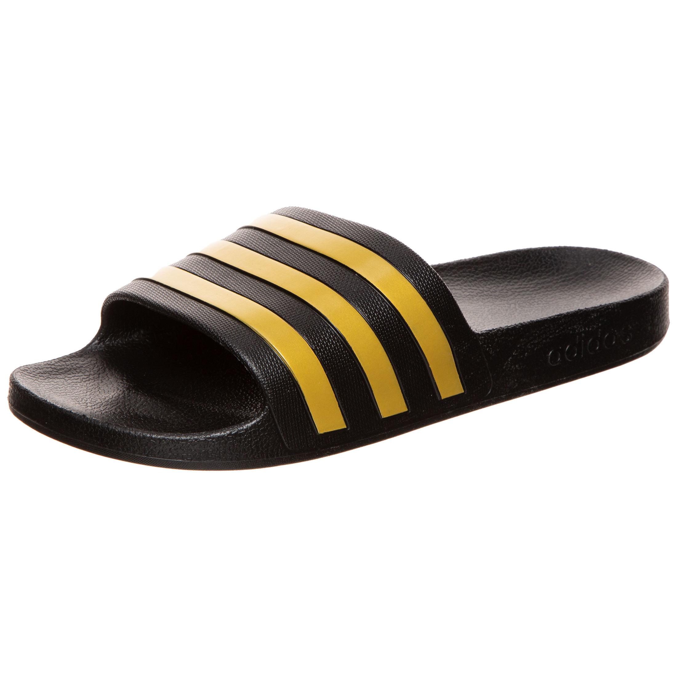 Adidas Aqua Sandalen Herren schwarz / gold im Online Shop ...