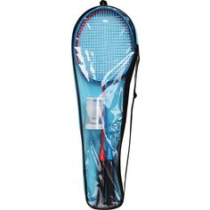 Rückansicht von Sunflex Matchmaker 2 Badminton Set schwarz