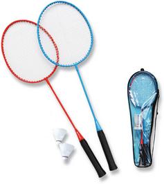 Sunflex Matchmaker 2 Badminton Set schwarz