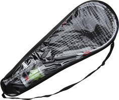 Rückansicht von Sunflex SONIC SPEED SET II Badminton Set schwarz