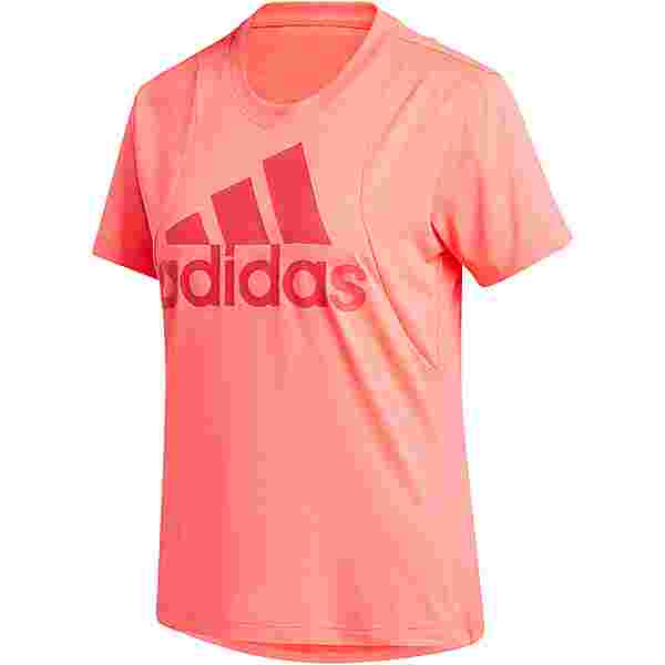 adidas Batch of Sport Funktionsshirt Damen signal pink