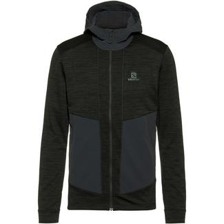 Salomon OUTLINE Fleecejacke Herren ebony heather