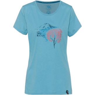 La Sportiva Bloom T-Shirt Damen pacific blue
