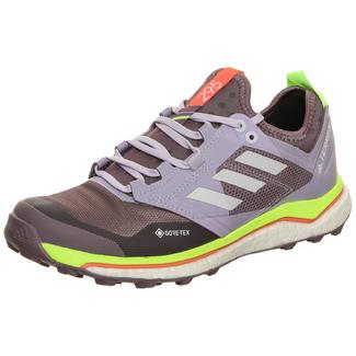 adidas Terrex Agravic XT GTX Trail Laufschuhe Damen violett / gelb
