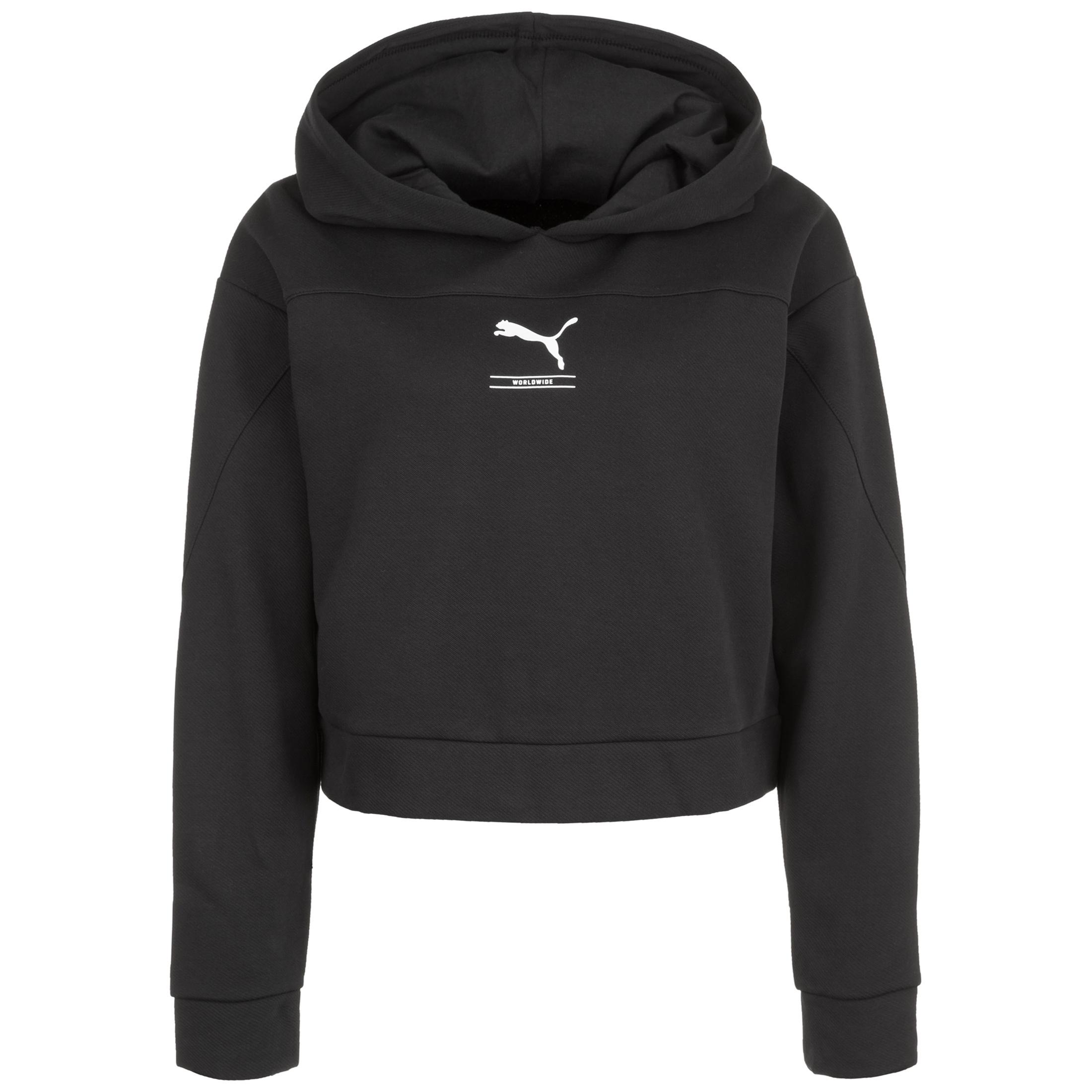 puma hoodie schwarz
