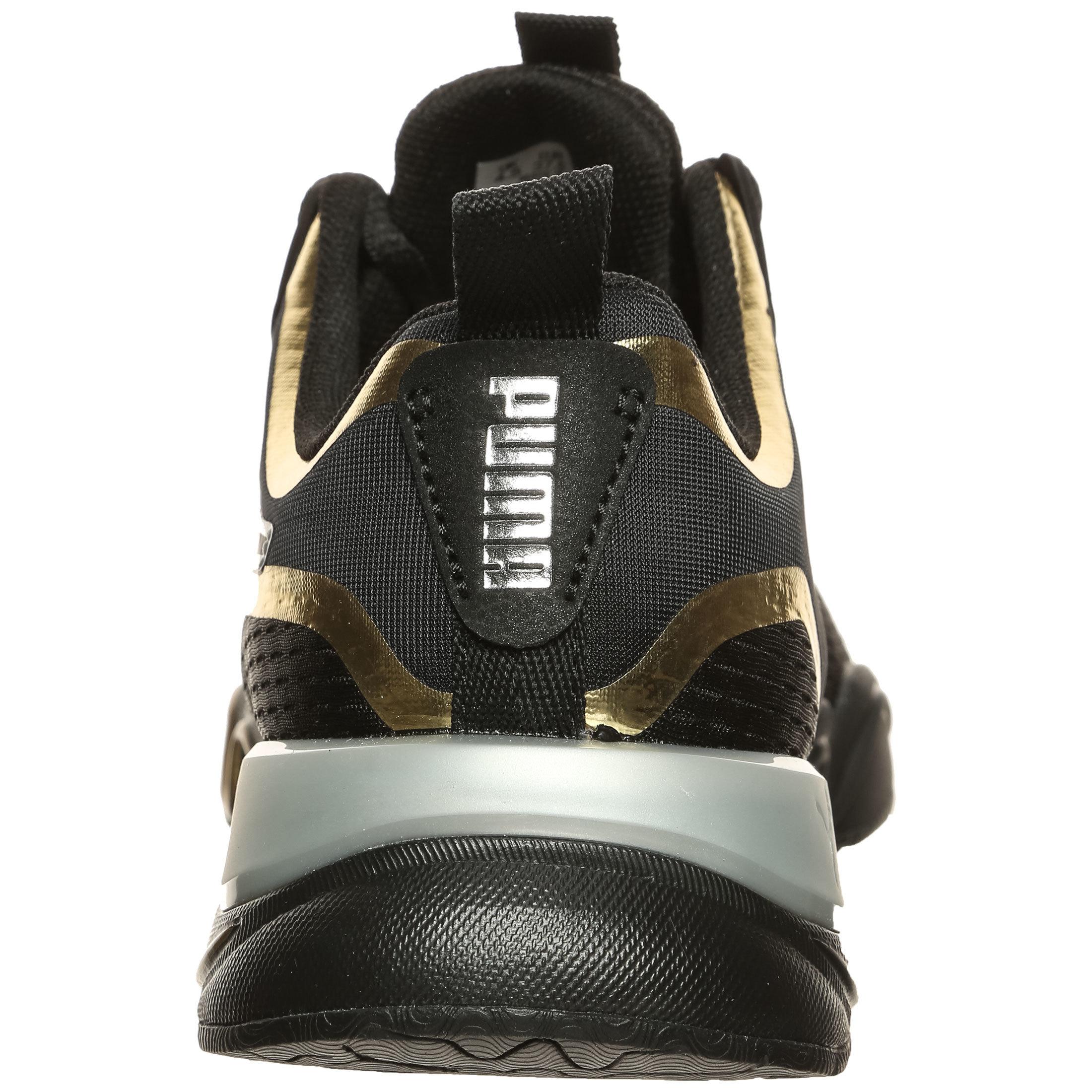 puma schwarz gold