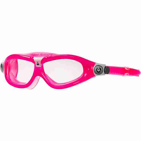 Aquasphere Seal Kid 2 Schwimmbrille Kinder clear lens-pink white