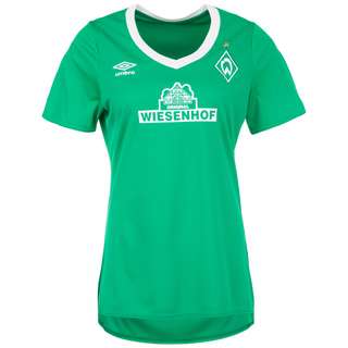 UMBRO SV Werder Bremen 19/20 Auswärts Fußballtrikot Damen grün / weiß