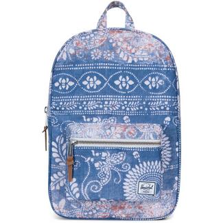 Herschel Rucksack Settlement Mid-Volume Daypack blau / wei&szlig;