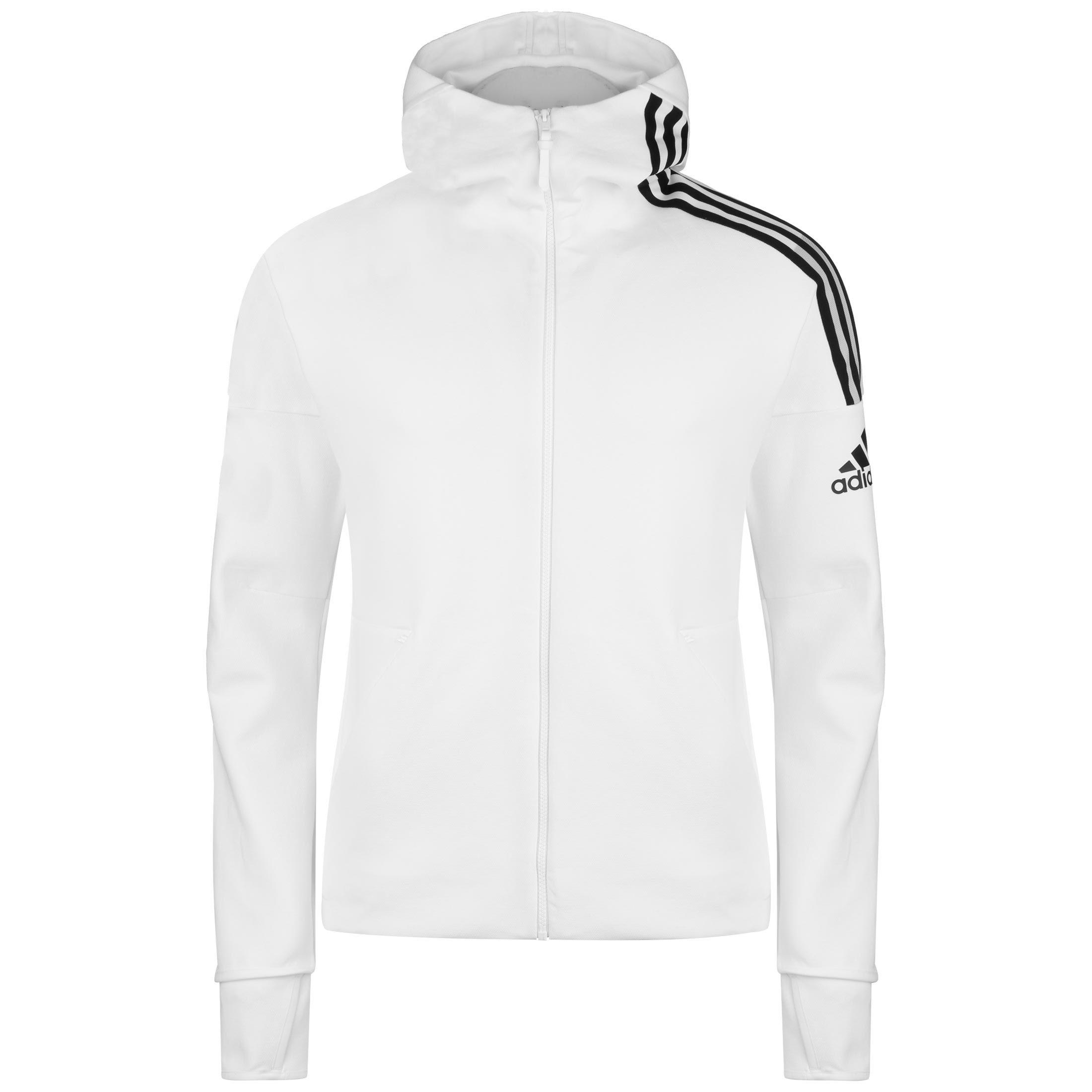 adidas sweatjacke herren weiß