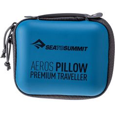 Rückansicht von Sea to Summit Aeros Premium Traveller Reisekissen grey