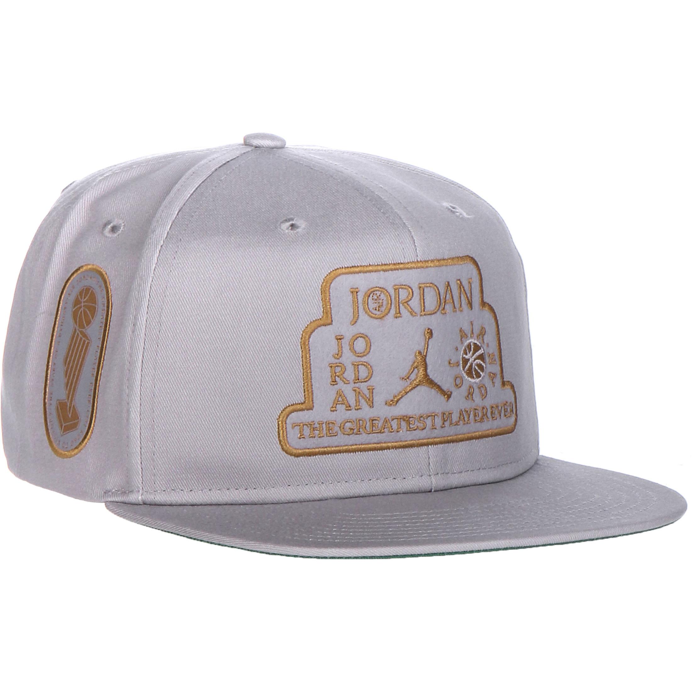 jordan cap schwarz gold