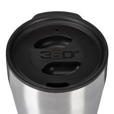 Rückansicht von 360° degrees 360° Vacuum Travel Mug Regular Trinkbecher silver