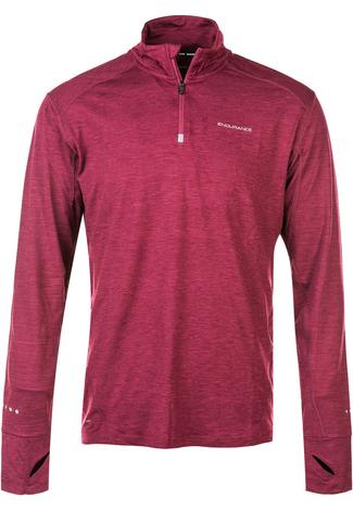 Endurance Laufshirt Herren 4011 Burgundy