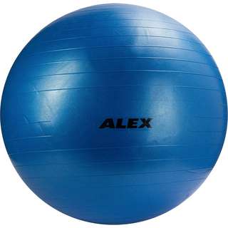 ALEX Gymnastikball blau