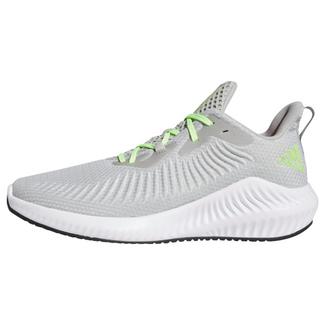 adidas Alphabounce+ Schuh Laufschuhe Herren Grey Two / Signal Green / Grey One