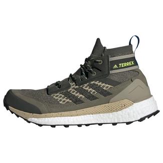 adidas TERREX Free Hiker Wanderschuh Wanderschuhe Herren Legacy Green / Core Black / Signal Green