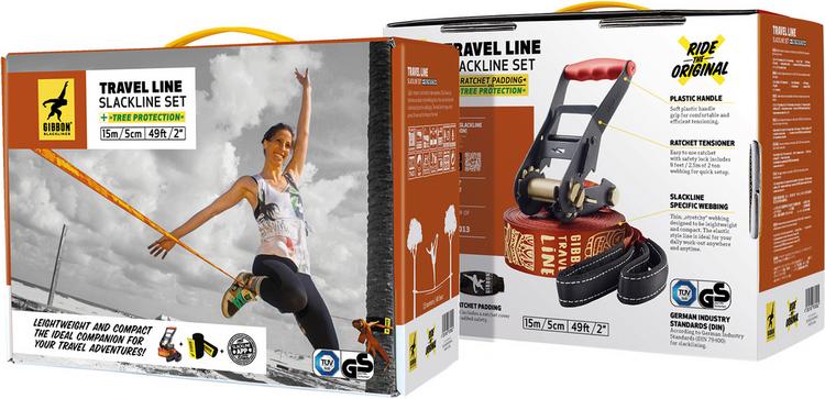 GIBBON GIBBON Travelline Treewear Set Slackline - braun - 1 | SportScheck