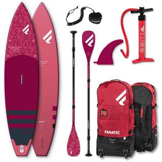 FANATIC iSUP Pack. Diamond Air Touring 11'6"x31" SUP Sets rot