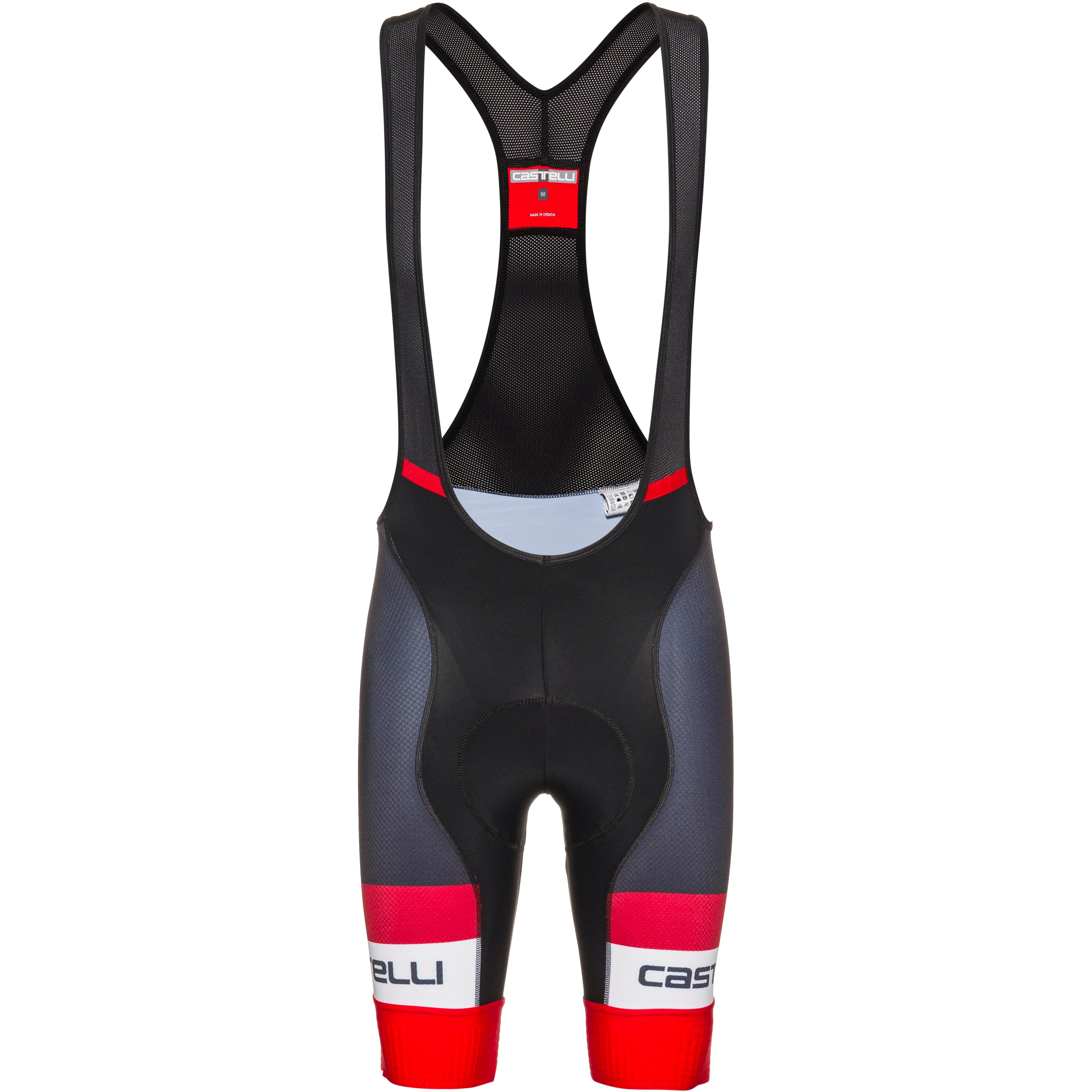 castelli competizione bibshort red