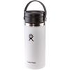 Hydro Flask 16 Oz Wide Flex Sip Lid Isolierflasche - white