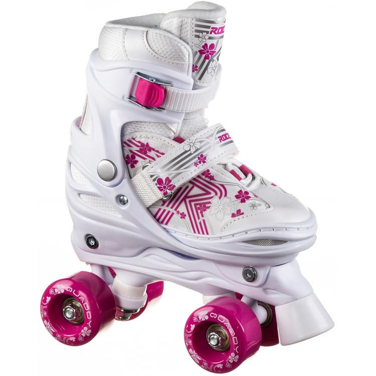 ROCES ROCES Quaddy Girl 3.0 Rollschuhe M&auml;dchen - white-pink - 0 | SportScheck