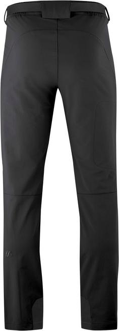 Rückansicht von Maier Sports Naturno Softshellhose Herren black