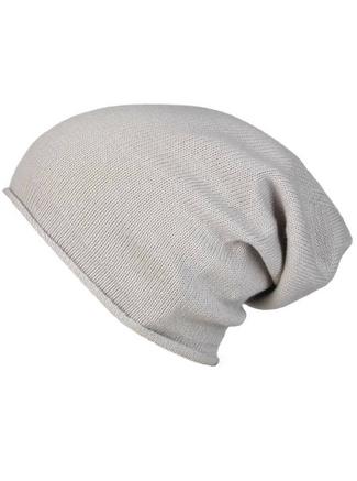 Zwillingsherz Meike Beanie Damen hellgrau