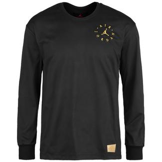 Nike Jordan Remastered Suede Sweatshirt Herren schwarz / gold