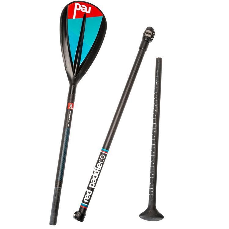 Red Paddle Red Paddle Midi Carbon 50-Nylon 3pc CamLock SUP Paddel - blau - 4 | SportScheck