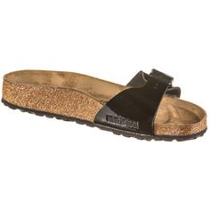 Rückansicht von Birkenstock Madrid Sandalen Damen black