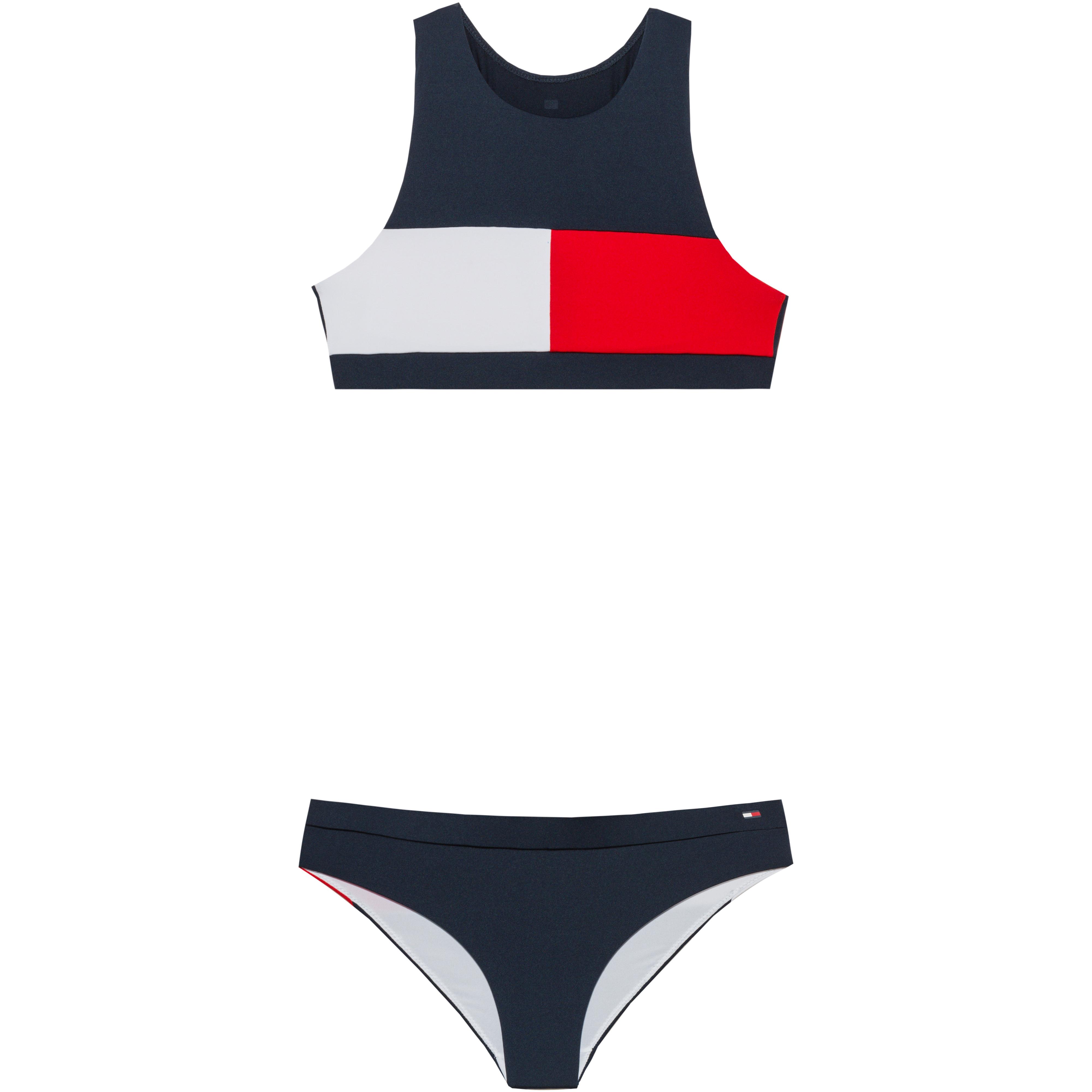 tommy hilfiger bikini blue
