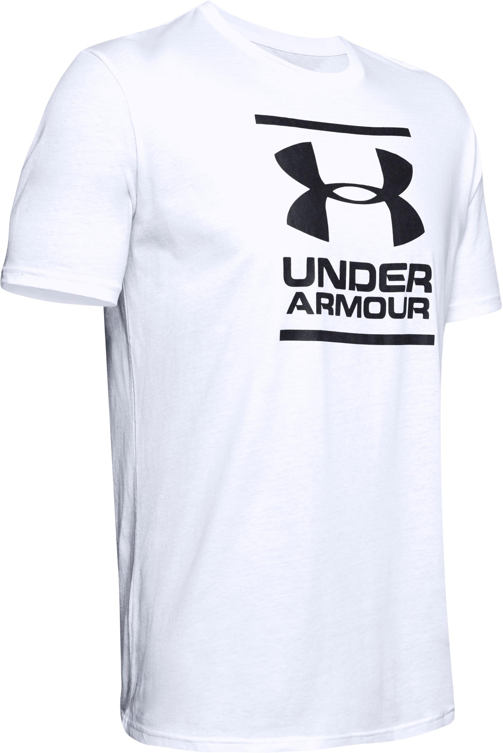 Under Armour GL FOUNDATION T-Shirt Herren white-black im Online Shop von  SportScheck kaufen