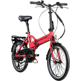 Z&uuml;ndapp Z&uuml;ndapp Z101 20 Zoll E-Bike Klapprad E-Bike gambia rot