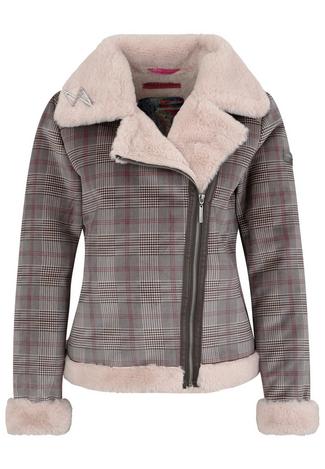 Frieda&Freddies CHECKER Outdoorjacke Damen powder rose