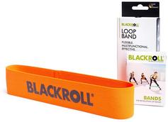 Rückansicht von BLACKROLL leicht Gymnastikband orange