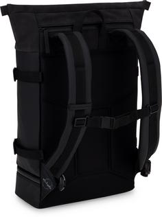 Rückansicht von Kapten & Son Rucksack Helsinki Reiserucksack all black