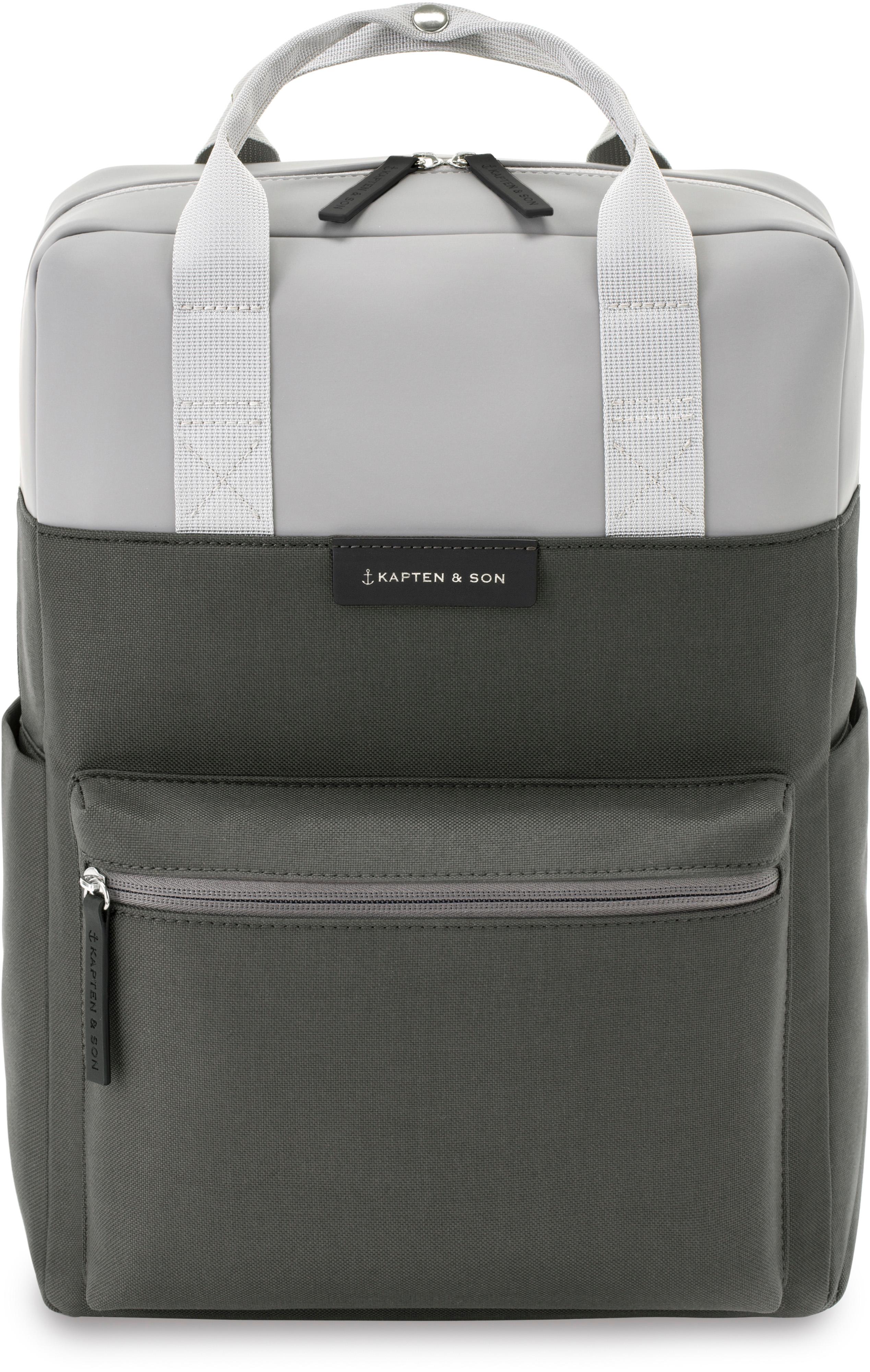 Kapten & Son Bergen Daypack grey black im Online Shop von SportScheck