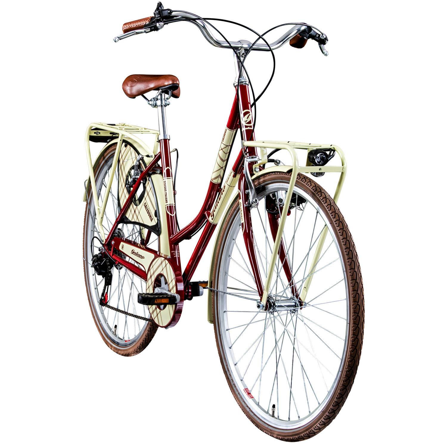 Galano Caledonia 700c Damenrad Citybike Citybike Damen rot ...