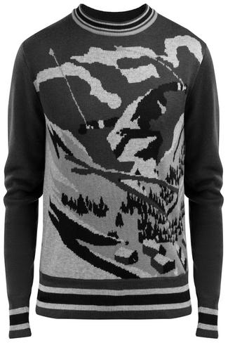 Finn Flare V-Pullover Herren graphite