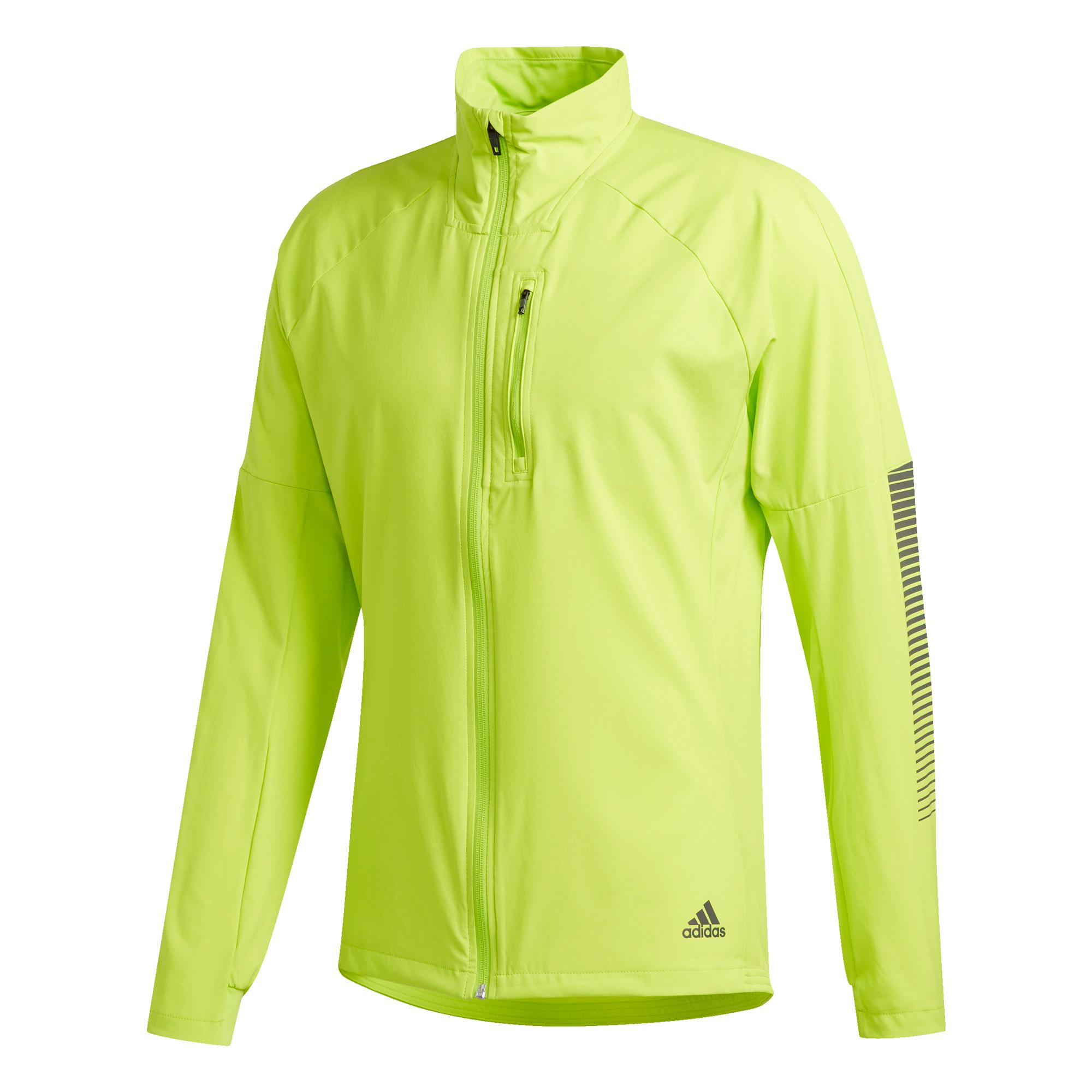 adidas jacke rot gelb grün streifen