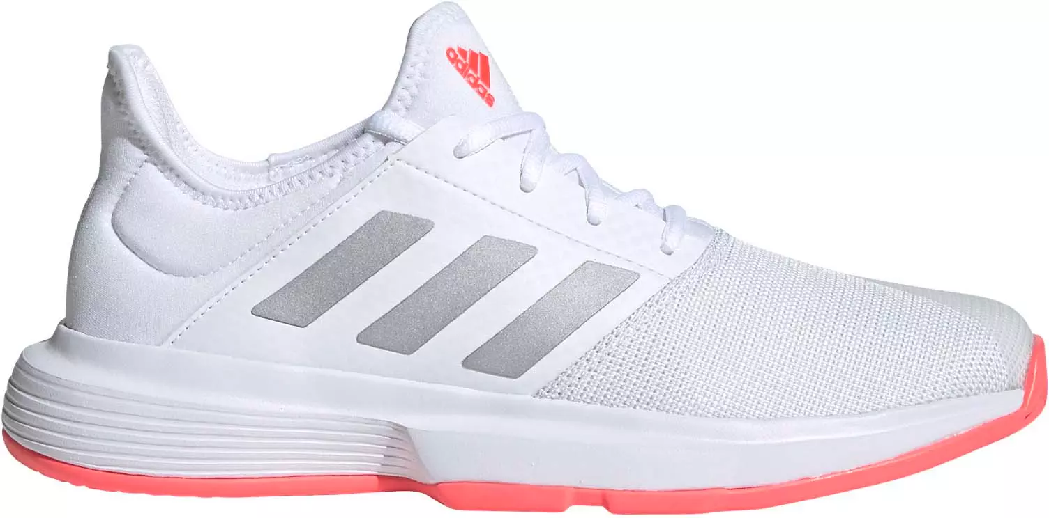 Adidas Gamecourt W Tennisschuhe Damen Ftwr White Orange Im Online Shop Von Sportscheck Kaufen